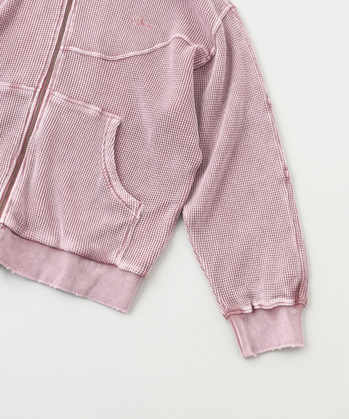 セール】DIME / ダイム PREMIUM WAFFLE ZIP-HOODIE（パーカー）｜DIME