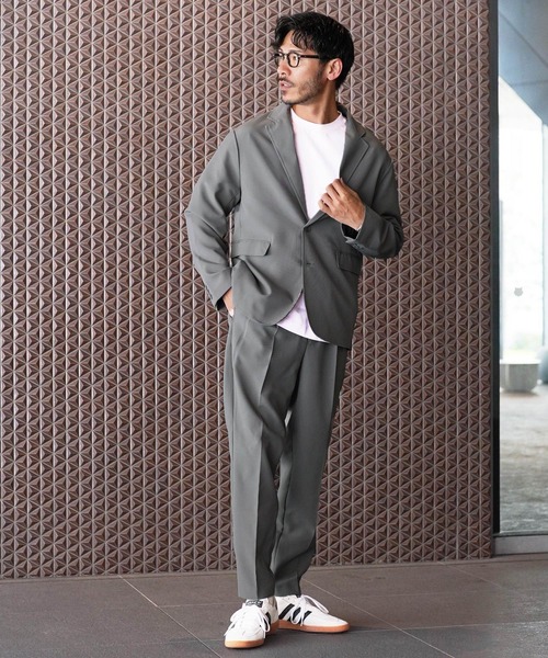 セットアップ】リラックスシルエット テーラードジャケット