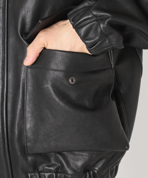 A2 レザーショートブルゾン（ライダースジャケット）｜EDIFICE