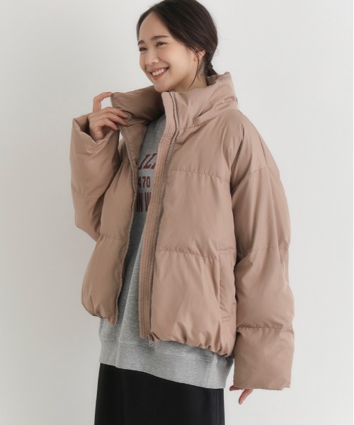 HONEYSUCKLE ROSE】中綿ショートジャケット（スッキリシルエット