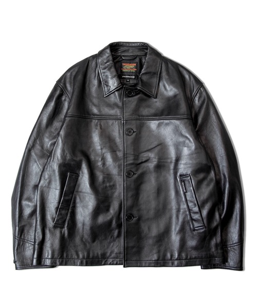 SKOOKUM.JE LAMB LEATHER CAR COAT（ライダースジャケット）｜SKOOKUM