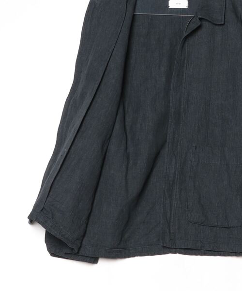 ATON（エイトン）の「ATON (エイトン)HARD LINEN | UTILITY JACKET