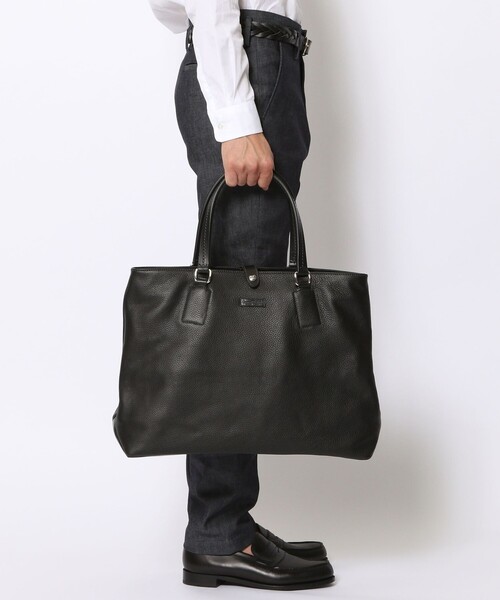 別注】Daniel&Bob×TOMORROWLAND BAIN ALCE レザーバッグ（トートバッグ