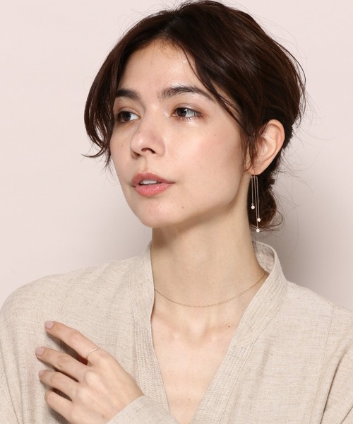 PAS TIERRA（パティエラ）の「[Briller] K10ウェーブダイヤモンド