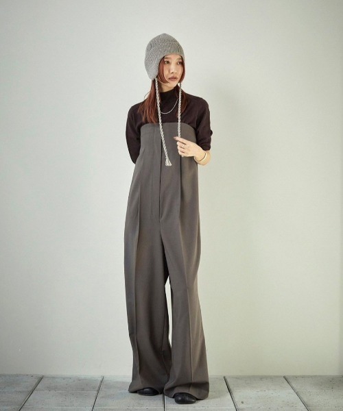 セール】Tuck Bare Combinaison（つなぎ/オールインワン）｜TODAYFUL