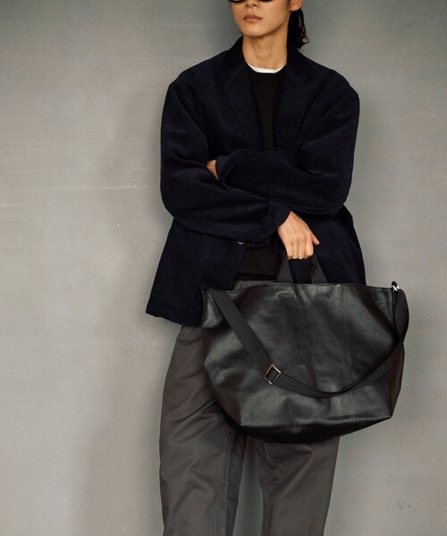 Firsthand/ファーストハンド 2WAY Leather Messenger Bag / 2WAYレザー