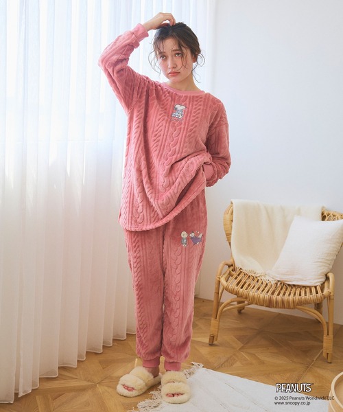 セール】【PEANUTS/ピーナッツ】SNOOPY/スヌーピー刺繍ケーブル