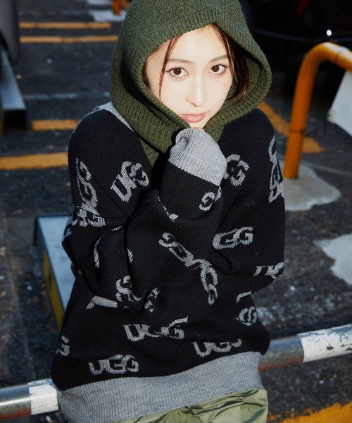 UGG（アグ）の「UGG@mos モノグラムロゴ ニットトップス / アグ