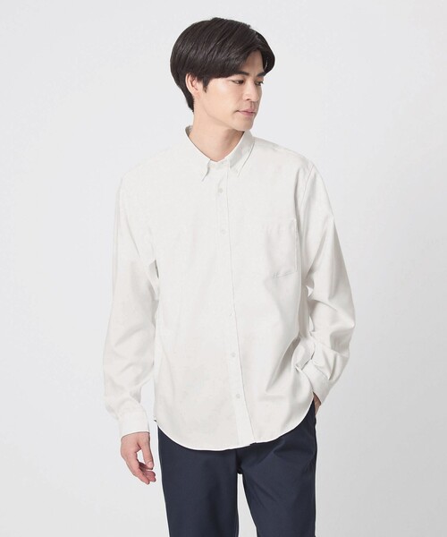 セール】W/R オックス ボタンダウン シャツ（シャツ/ブラウス）｜green