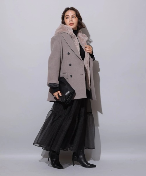 Wボタンジャコット（ダウンジャケット/コート）｜Arpege story