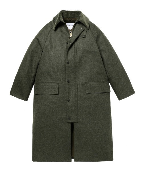 Barbour（バブアー）の「OVERSIZED BURGHLEY MALLALIEUS PLAIN（ステン