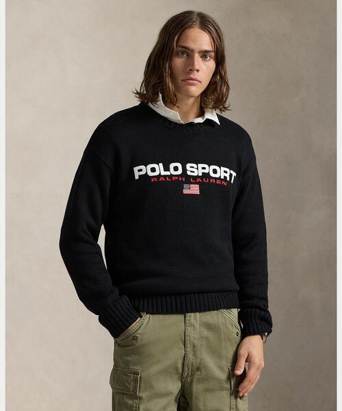 Polo Sport ビッグ フィット コットン セーター（ニット/セーター