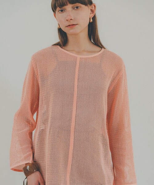 CLANE（クラネ）の「【CLANE/クラネ】LOOSE MESH TOPS/ルーズメッシュ