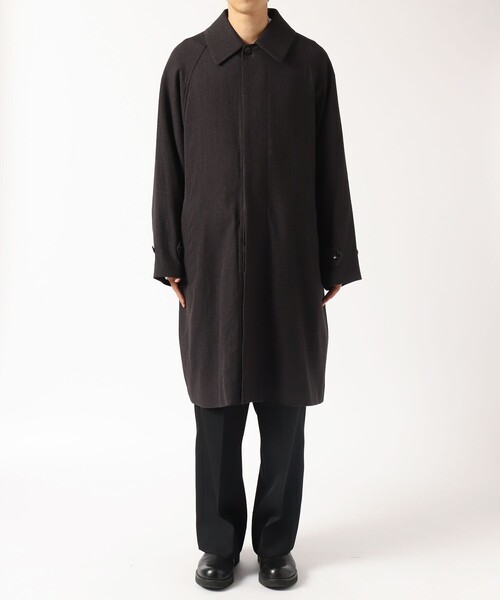 marka（マーカ）の「RAGLAN SLEEVES COAT（ステンカラーコート）」 - WEAR