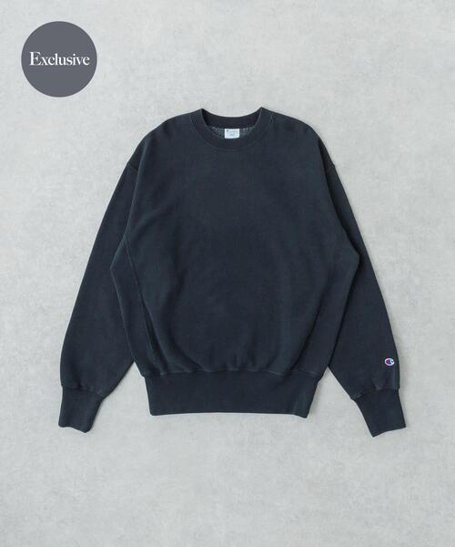 セール】『別注』CHAMPION×URBAN RESEARCH SNOW POWDER WASH CREW-NECK