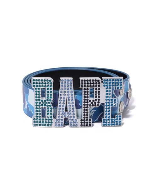 A BATHING APE（アベイシングエイプ）の「ABC CAMO BAPE LEATHER BELT