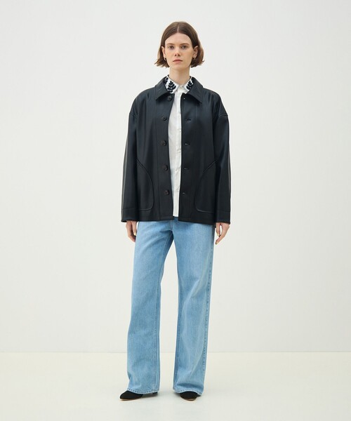 レザーライク カバーオール（ブルゾン）｜MACPHEE（マカフィー）の