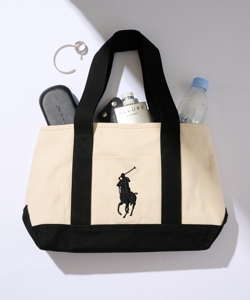 セール】【POLO RALPHLAUREN】ロイヤルキャンバス ミディアムトート