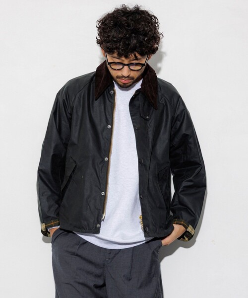 セール】Barbour/バブアー 別注 MODIFIED TRANSPORT WAXJACKET