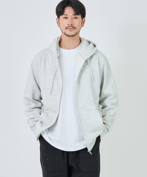 セール】【Healthknit】Classic Sweat Zip Hoodie L/S / スウェット