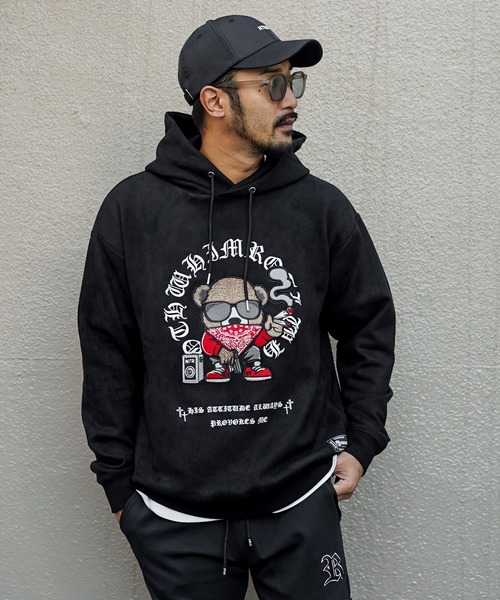 スモーカーベアーフーディー（パーカー）｜adamsJUGGLER（アダムス