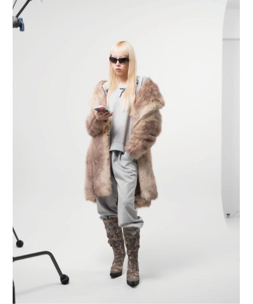 FAUX FUR COAT（ダウンジャケット/コート）｜BREATH（ブレス）の