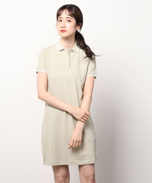 FRED PERRY（フレッドペリー）の「Twin Tipped Pique Dress／フレッド