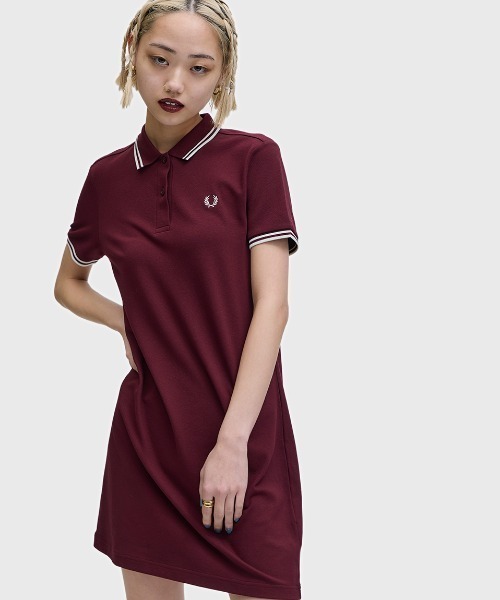 Twin Tipped Pique Dress／フレッドペリーポロシャツワンピース