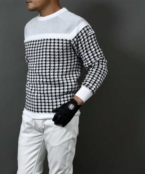 FR2GOLF 兎千鳥柄ワンピース M ゴルフ FR2GOLF 兎千鳥柄ワンピース M