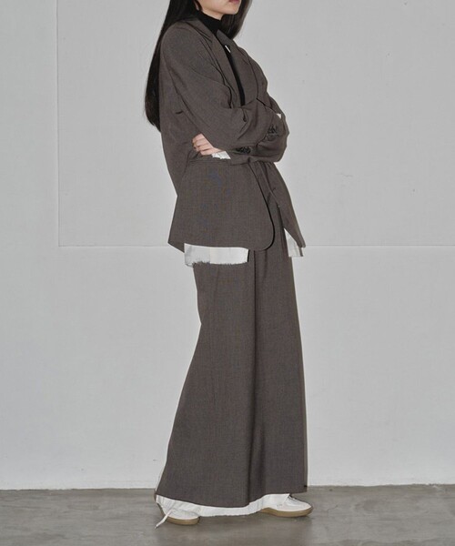 TODAYFUL/トゥデイフル】Cutoff Pencil Skirt/カットオフペンシル