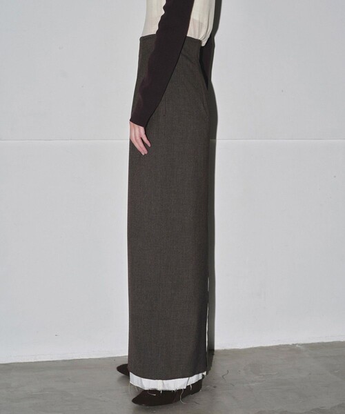 TODAYFUL/トゥデイフル】Cutoff Pencil Skirt/カットオフペンシル