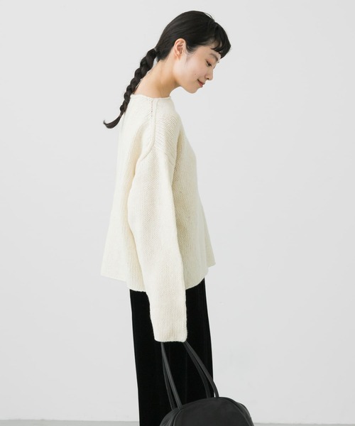 かぐれ（カグレ）の「ペルーボートネックプルオーバー（ニット