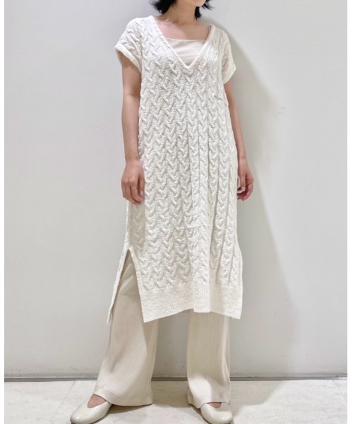 gelato pique（ジェラートピケ）の「アランワンピース（ルーム