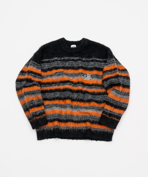 multi border knit / マルチボーダーニット（ニット/セーター