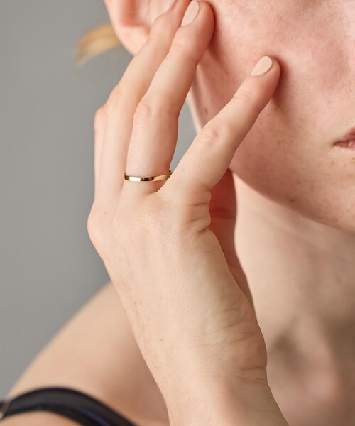 ルーセント] K18YG シン リング（リング）｜ete bijoux（エテビジュー