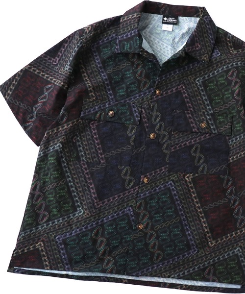 総柄シアサッカーシャツ | ジムマスター（gym master）公式通販