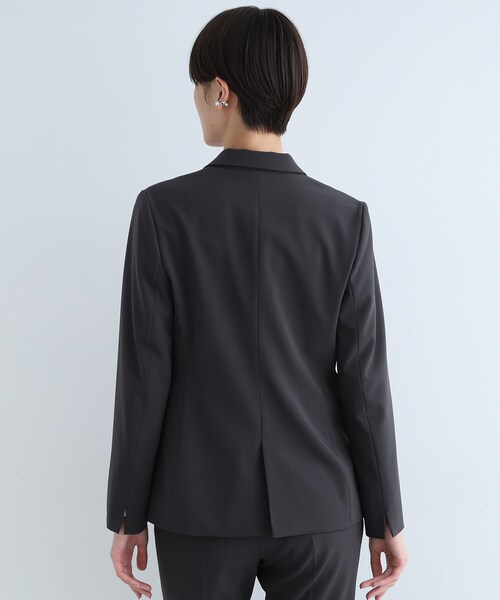 セール】【定番スーツ/洗える/UVケア】ストレッチテーラードジャケット