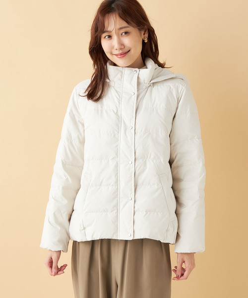 セール】【はっ水加工】ショートダウンコート（ダウンジャケット