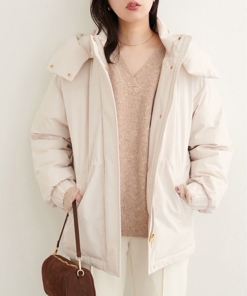 セール】【WOODS × natural couture】ミドル丈ダウン（ダウン