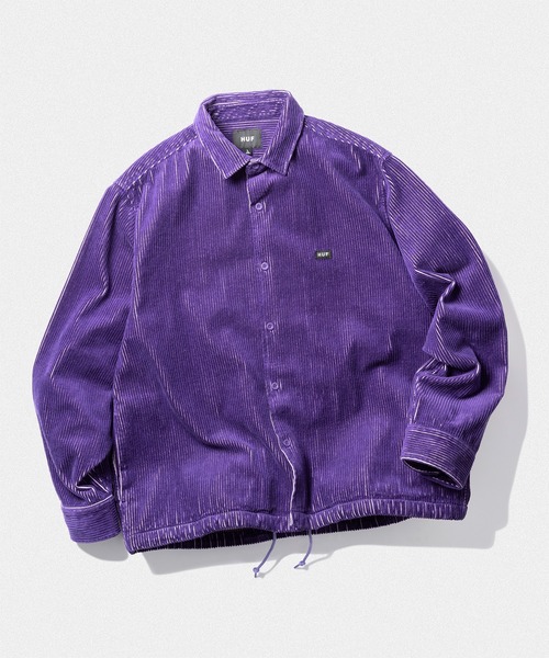 HUF（ハフ）の「BAR LOGO TWO CORD SHIRT / HUF コーデュロイ シャツ