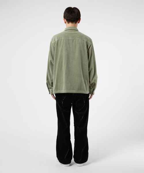 HUF（ハフ）の「BAR LOGO TWO CORD SHIRT / HUF コーデュロイ シャツ