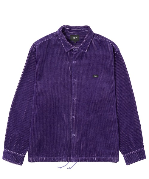 HUF（ハフ）の「BAR LOGO TWO CORD SHIRT / HUF コーデュロイ シャツ