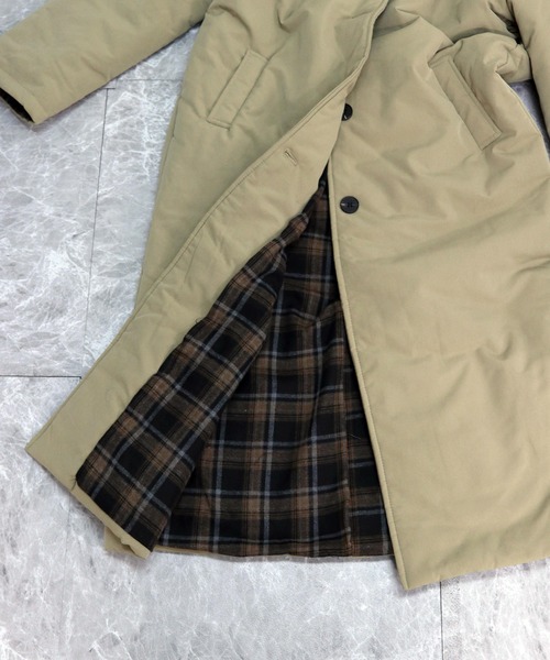 セール】中綿クラシックコート FILLING CLASSIC COAT（ステンカラー