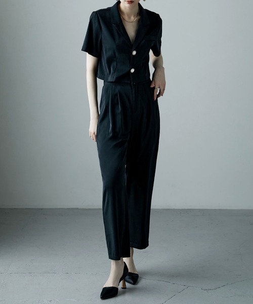 ねっこ‼️‼️【etoll.】3 pieces ジャケット＆パンツ 3 pieces