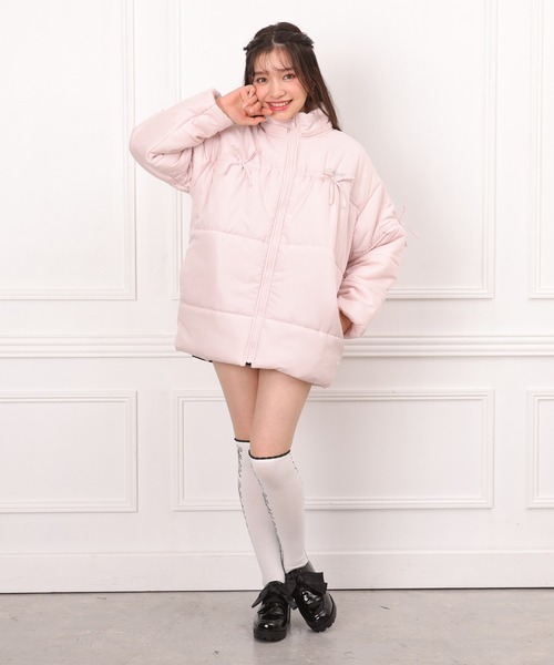 セール】PINKHUNT ピンクハント リボン中綿アウター 0803K（ダウン