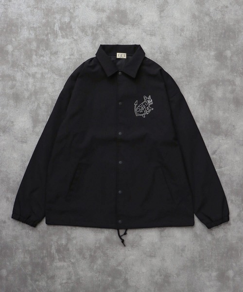 TES BANDANA LOGO COACH JACKET / コーチジャケット（ナイロン