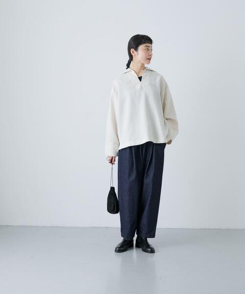 かぐれ（カグレ）の「デニムクロップドパンツ（デニムパンツ）」 - WEAR