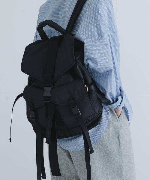 セール】GANNI Recycled Tech Backpack（バックパック/リュック