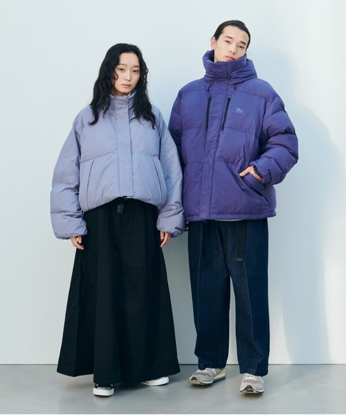 セール】インサレーション クロップドジャケット（撥水）（ダウン