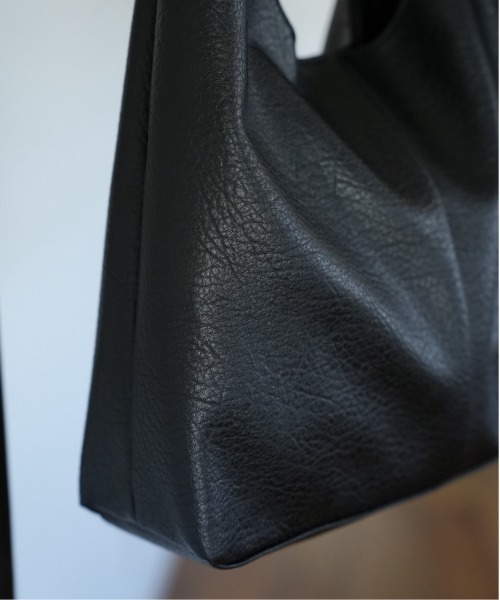 LURAKU】 Synthetic Leather Rope Handle Bag / シンセティックレザー